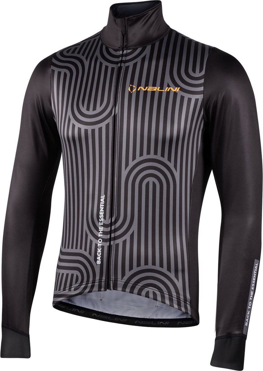 NALINI Winterjack New Strada Thermojack, voor heren, Maat L, Fiets jack,