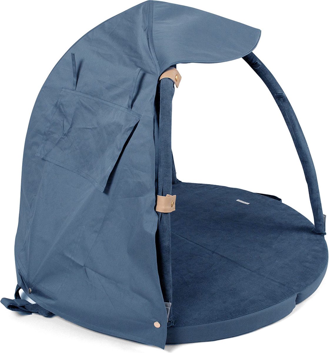 Filibabba Multimatras - Loui - Ø90 cm - Warm Blue - Filibabba - OneSize - Matras