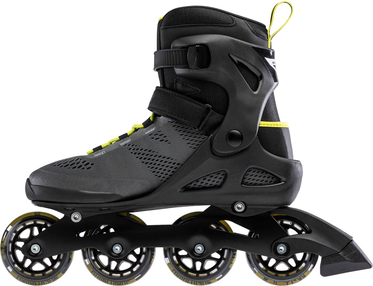 Rollerblade Rolschaatsen - Macroblade 80 - Black/Limoen - Rollerblade - 41 - Rolschaatsen