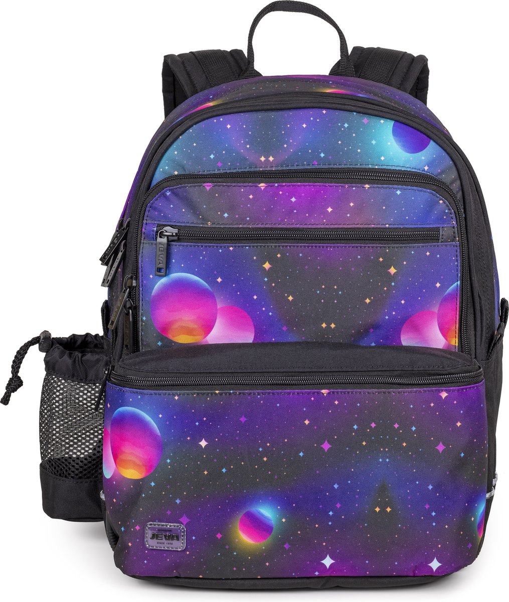 Jeva Schooltas - Vierkant - Jupiter - Jeva - OneSize - Schooltas