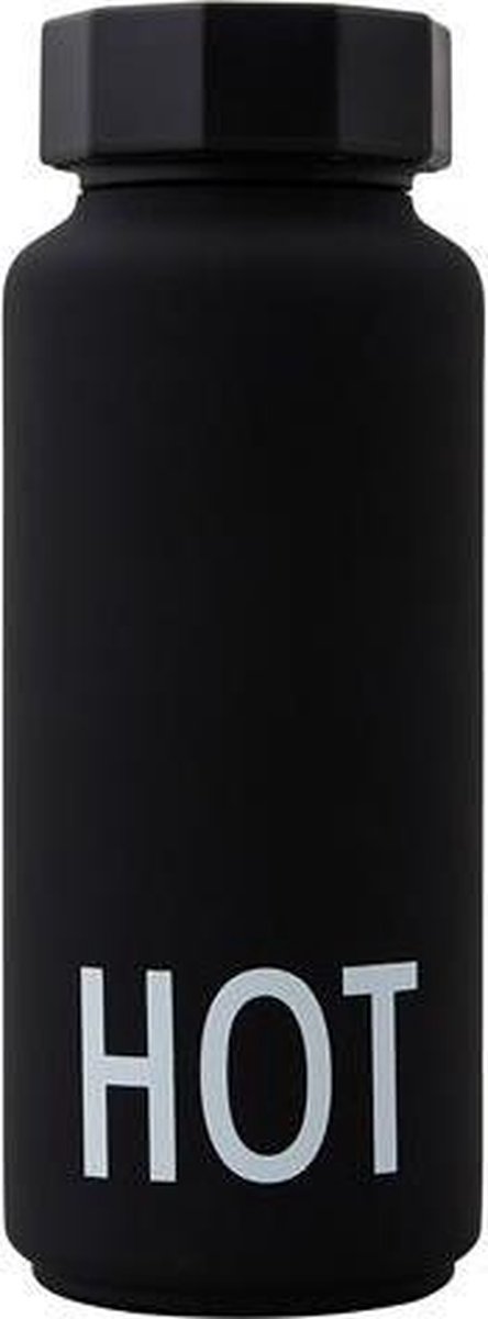Design Letters Thermofles - 500 ml - Zwart - Design Letters - OneSize - Thermofles