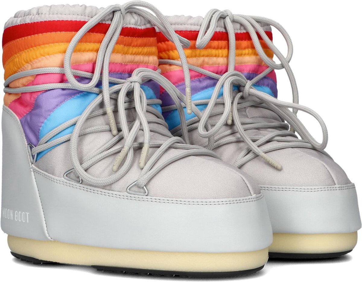 Moon Boot Winterlaarzen - Pictogram laag Rainbow - Gletsjer Grey - Moon Boot - 39/41 - Winterlaarzen