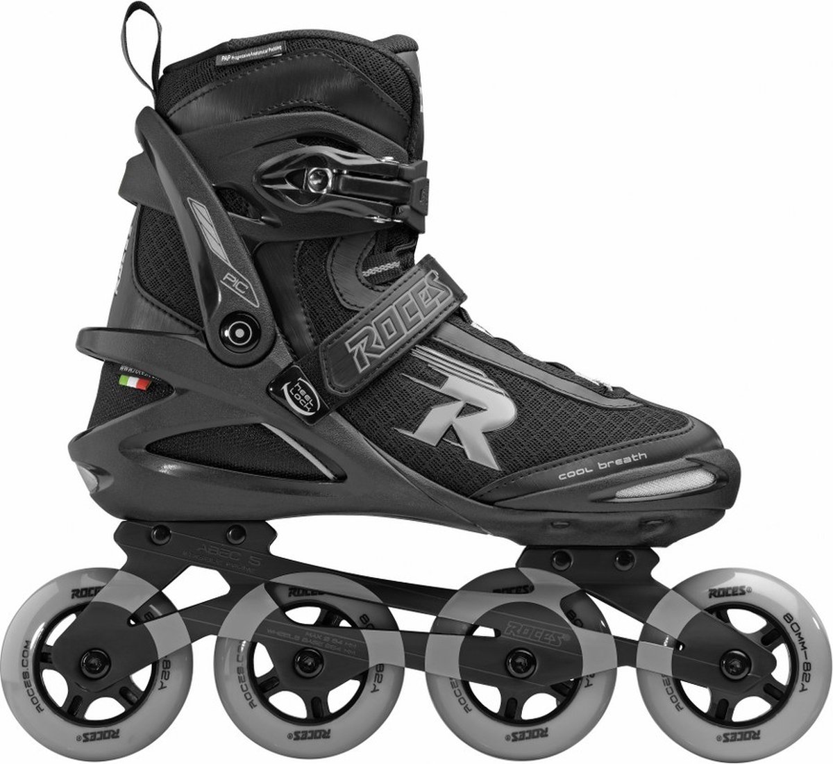 Roces Rolschaatsen - PIC TIF - Zwart - Roces - 45 - Rolschaatsen