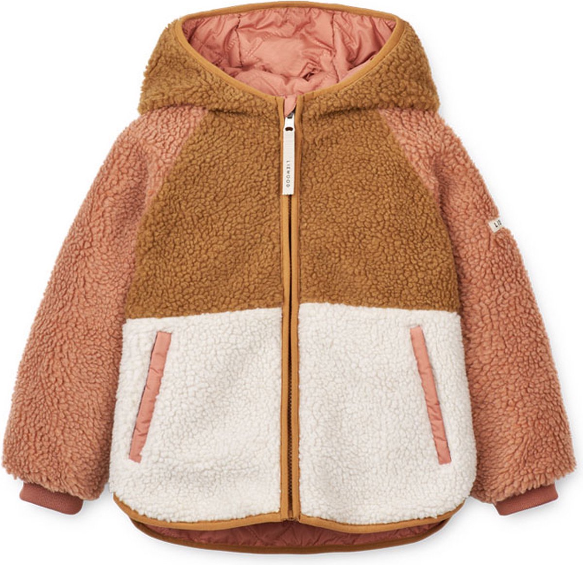 Liewood Termo/Fleece Jas - Jackson - Omkeerbaar - Toscane Rose M - Liewood - 6 jaar (116) - Thermokleding