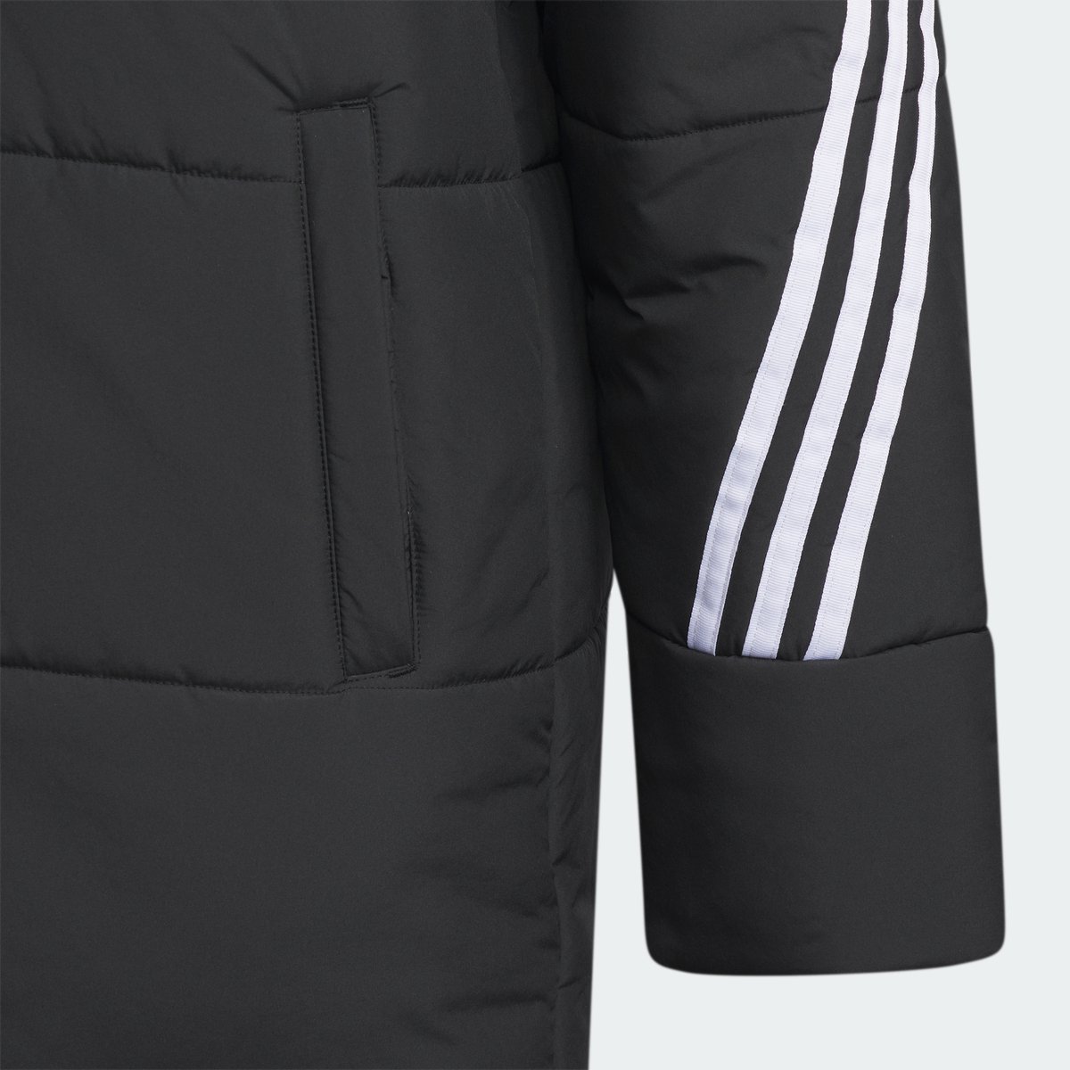 adidas Performance Gevoerde Jas - JK 3S l PAD JKT - Zwart - adidas Performance - 7 jaar (122) - Donsjack