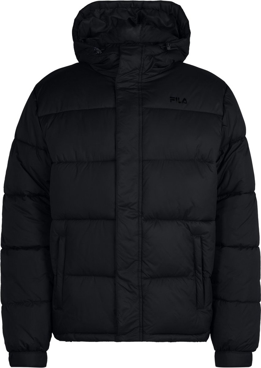Fila Gevoerde Jas - Bensheim - Zwart - Fila - S - Small - Donsjack