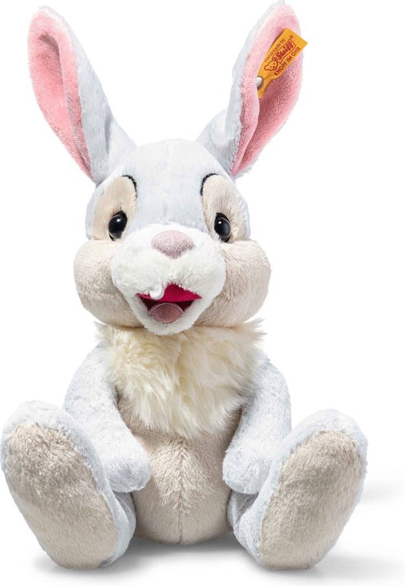 Steiff Knuffel - 21cm. - Thumper Rabbit - Veelkleurig - Steiff - OneSize - Knuffel