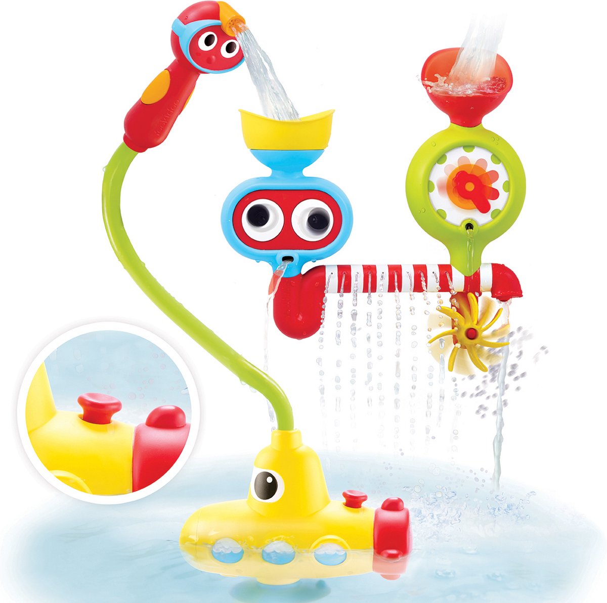 Yookidoo Badspeelgoed - Submarine Spray Station - Yookidoo - OneSize - Badspeelgoed