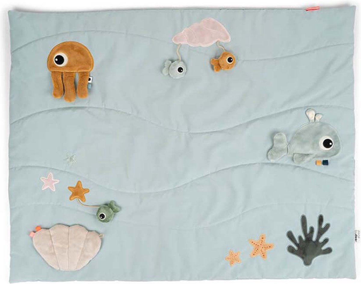 Done by Deer Speelmat - Sensorisch - Sea Friends - Colour Mix - Done by Deer - OneSize - Speelmat