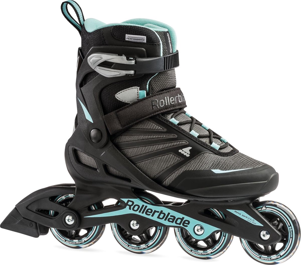 Rollerblade Rolschaatsen - Zetrablade W - Black/Blue - Rollerblade - 37 - Rolschaatsen