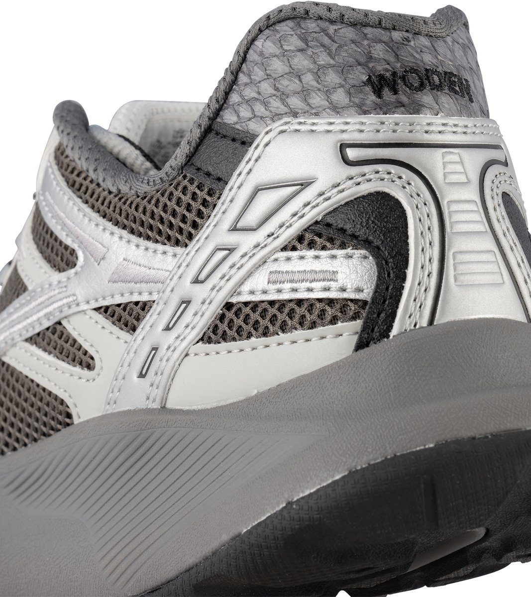 Woden Schoenen - Freja Runner - Mwoestijngrijs - Woden - 37 - Schoenen