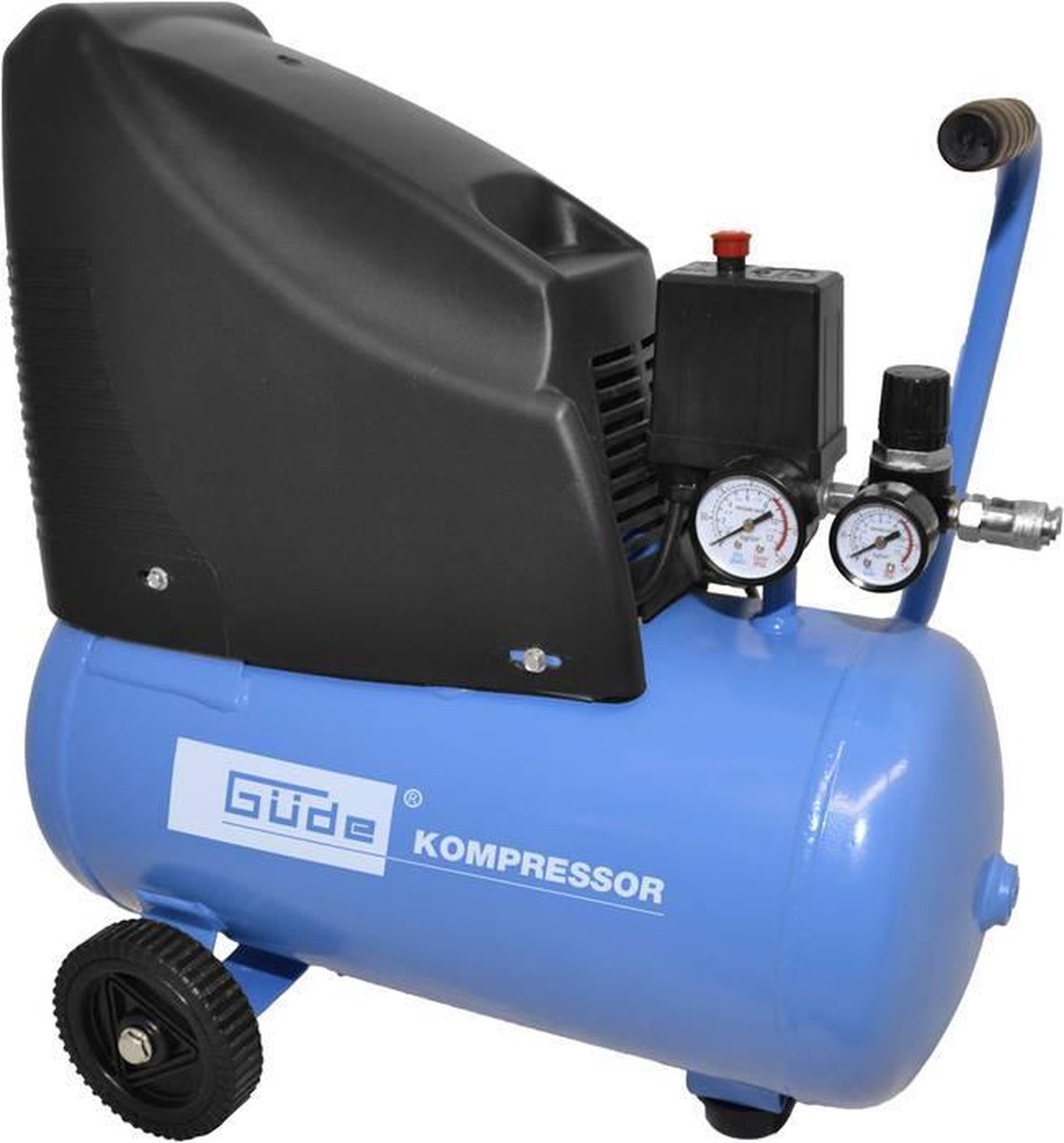 GÜDE 220/08/24 Pneumatische compressor 24 l 8 bar