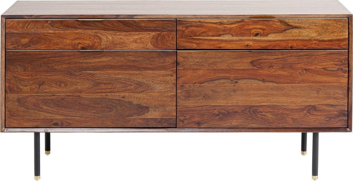Kare Design Ravello Dressoir - B140 X D45 X H68 Cm - Sheesham Hout