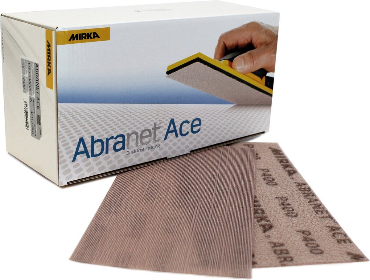 Mirka ABRANET ACE 115x230mm | Grip | P180 | 50/verpakking - AC11205018