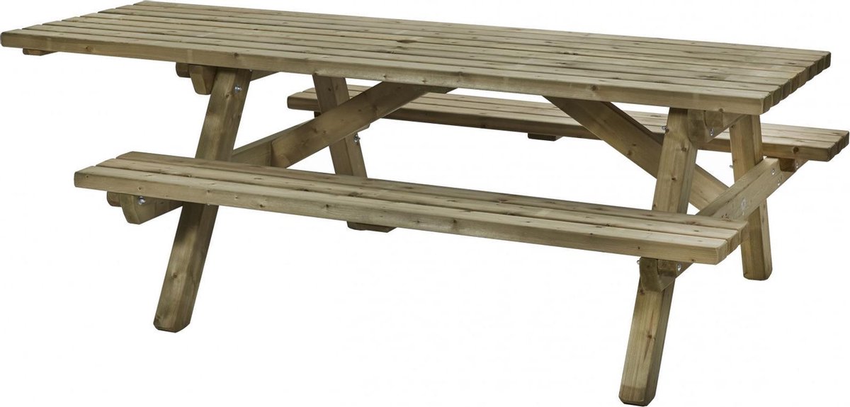Rolstoelpicknicktafel 230x160cm - Talen buitenmeubelen