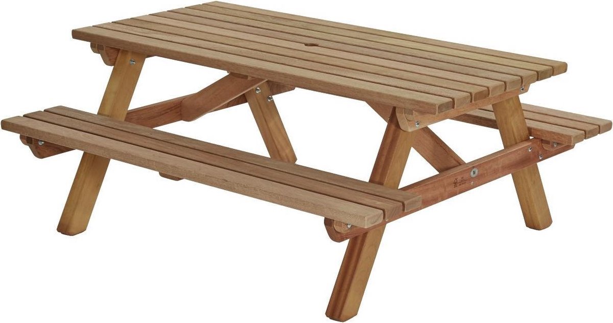 Picknicktafel hardhout 180cm - Talen buitenmeubelen