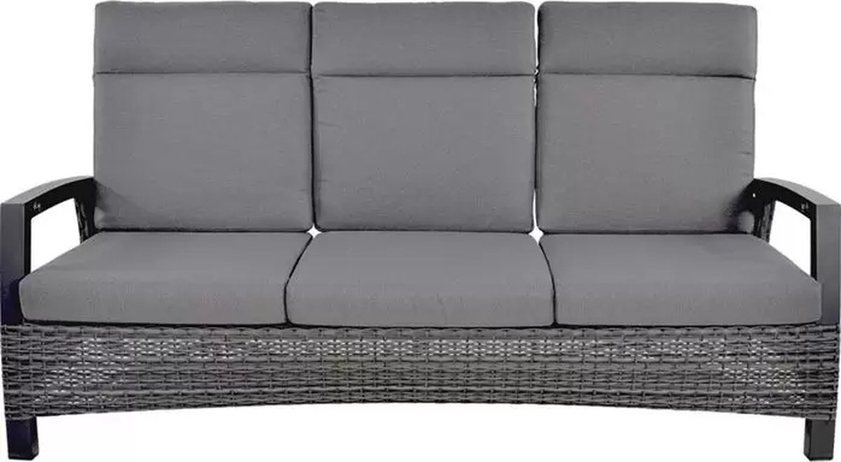 Lesli Living Loungebank Prato Forte - antraciet