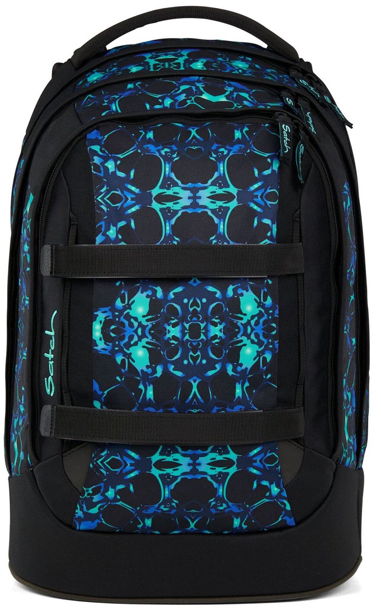 Satch Schooltas - Pakket - Caleido Blue - Satch - OneSize - Schooltas