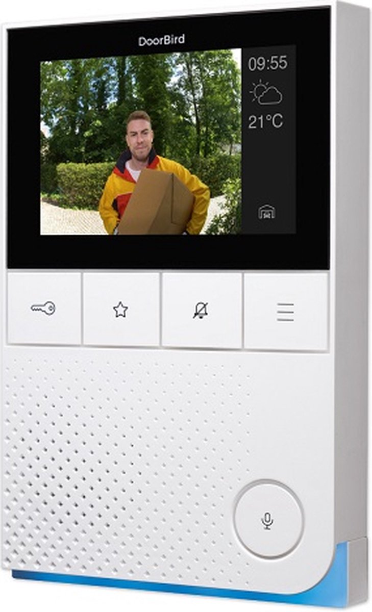 DoorBird IP Video Innenstation A1101 Binnenunit voor Video-deurintercom via WiFi WiFi, LAN Wit