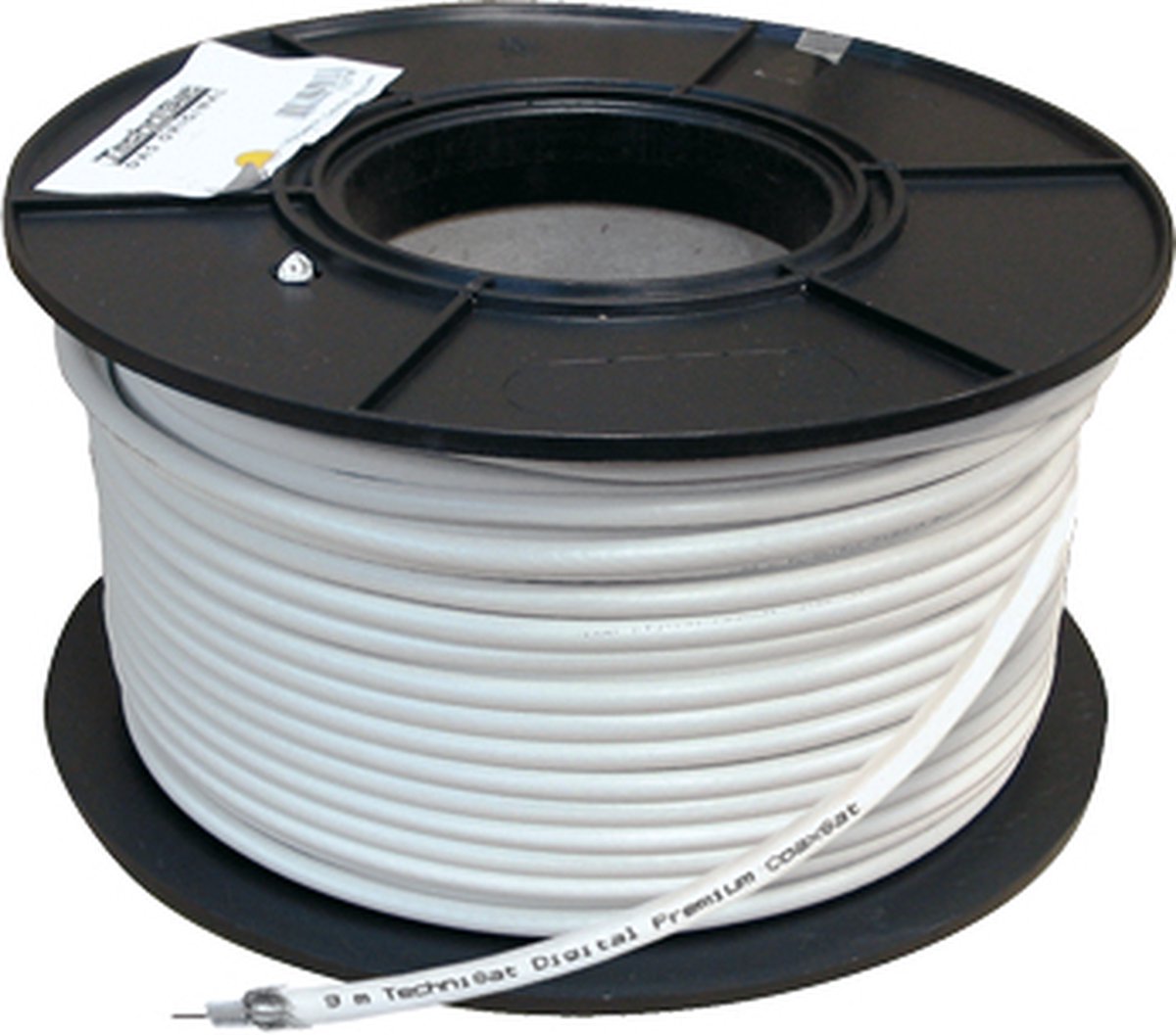 Technisat Coaxsat Kabel 100 m Wit