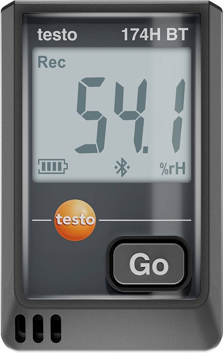 testo 0572 1743 02 174 H BT Temperatuur datalogger, Bodemvochtigheid datalogger -20 tot 70 °C 0 tot 100 % Hrel