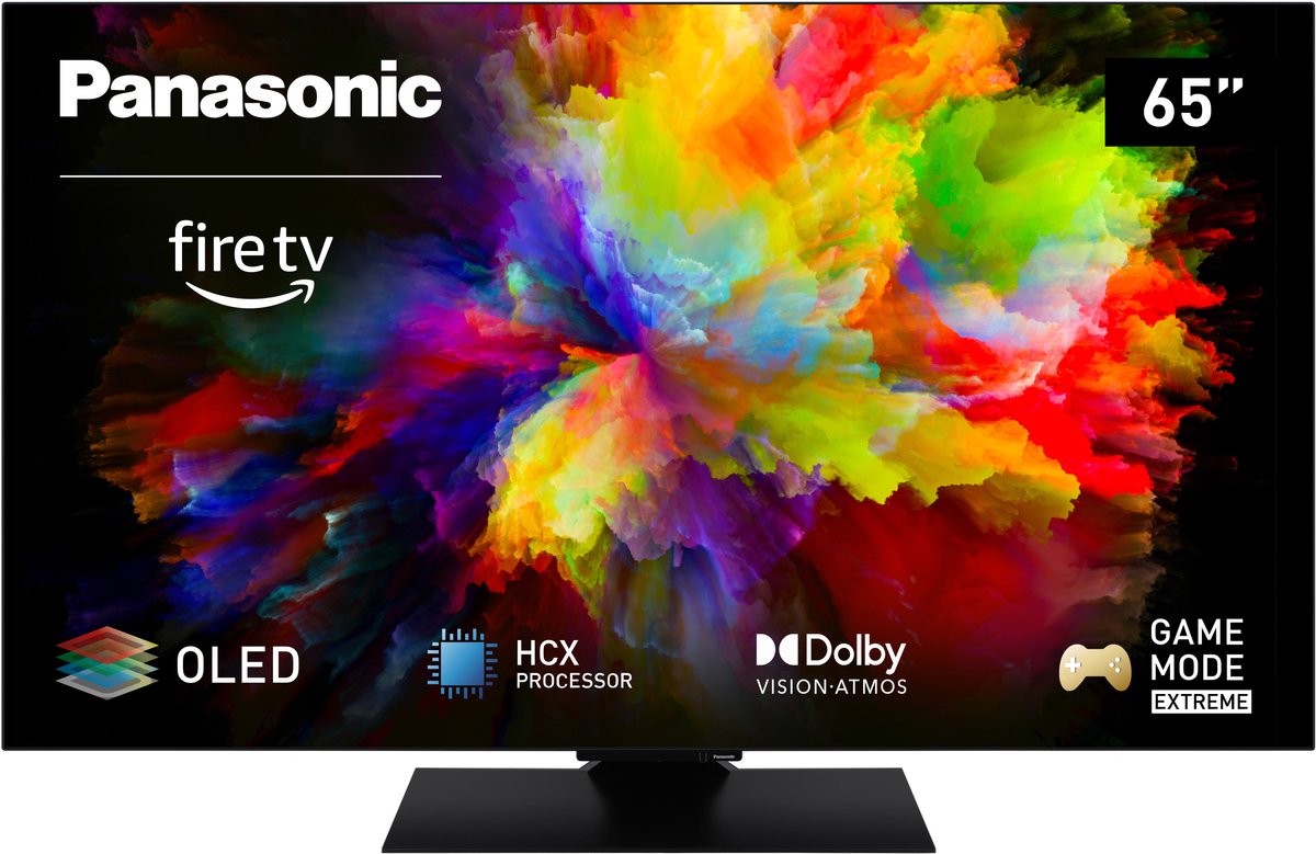 Panasonic TV-65Z80A OLED-TV 164 cm 65 inch Energielabel F (A - G) CI+*, DVB-C, DVB-T, DVB-T2, DVB-S2, WiFi, UHD, Smart TV Zwart