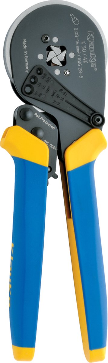 Klauke K304K K304K Perstang Adereindhulzen, Tweelings-adereindhulzen 0.08 tot 16 mm²