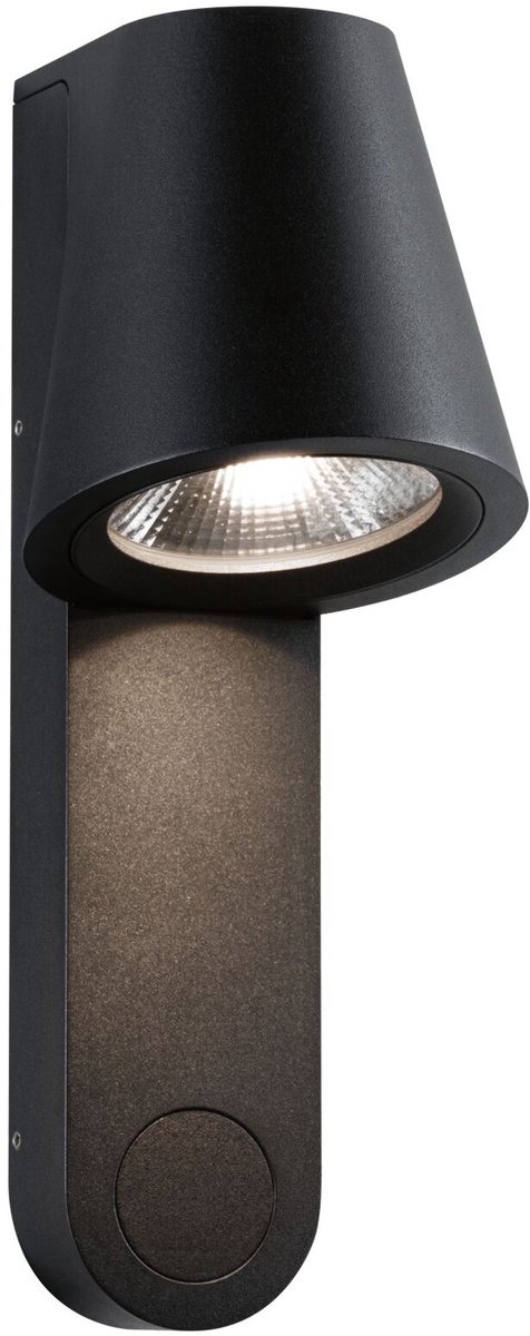 Paulmann Caissa 94862 LED-buitenlamp (wand) LED 9 W Antraciet