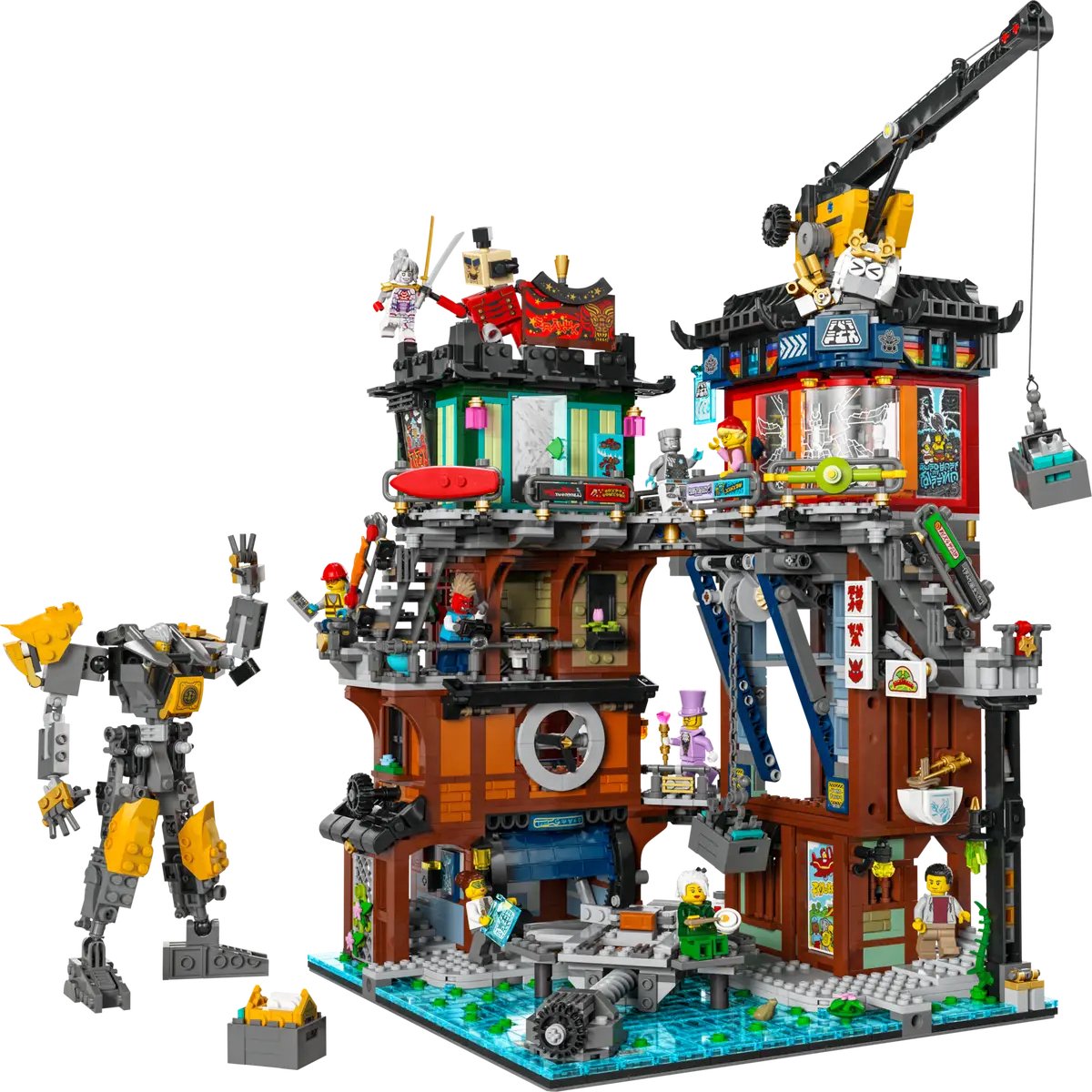 NINJAGO City werkplaatsen