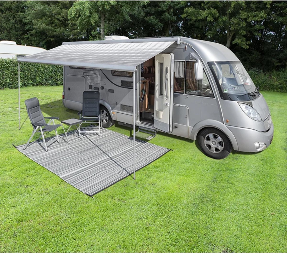 ProPlus 361780V03 Tenttapijt Patio Matte 4.5 m x 2.5 m 1 stuk(s)