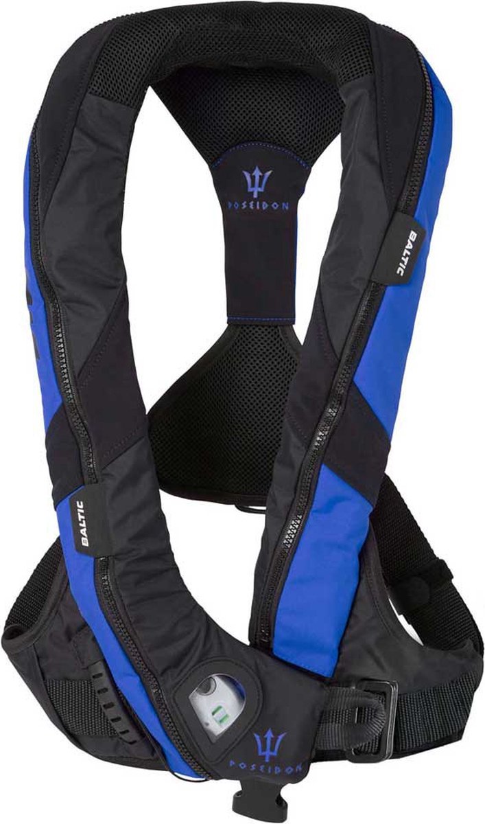 Baltic Poseidon Harness 165N automatisch reddingsvest blauw