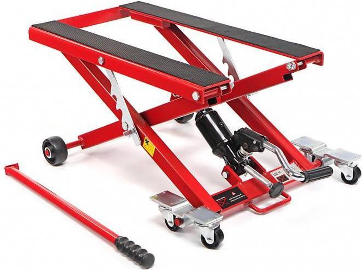 Motorlift verrijdbaar 500 Kg (ROOD)