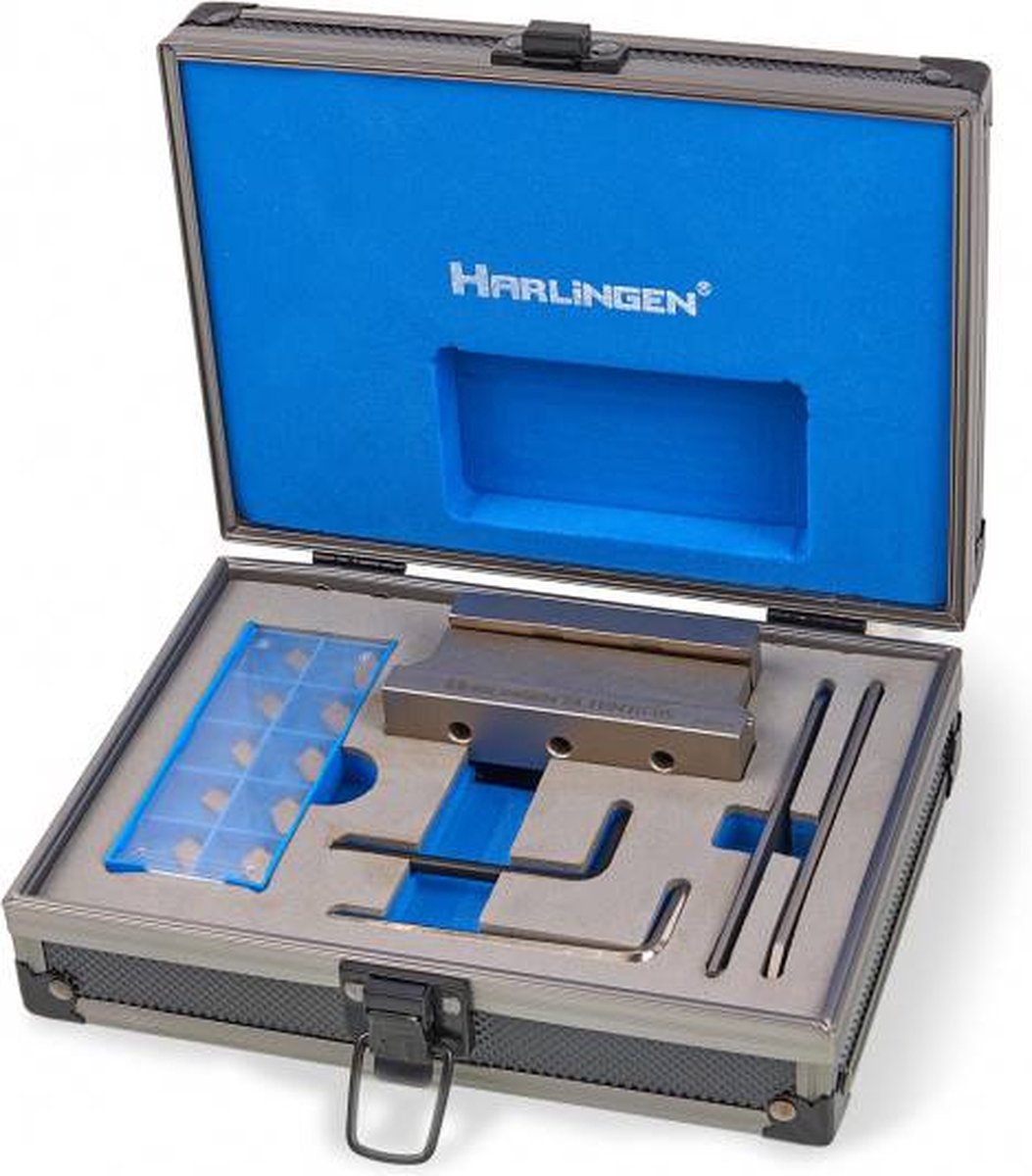 HARLINGEN PROFI 16mm afsteekhouder met 2 en 3 mm afsteekplaten