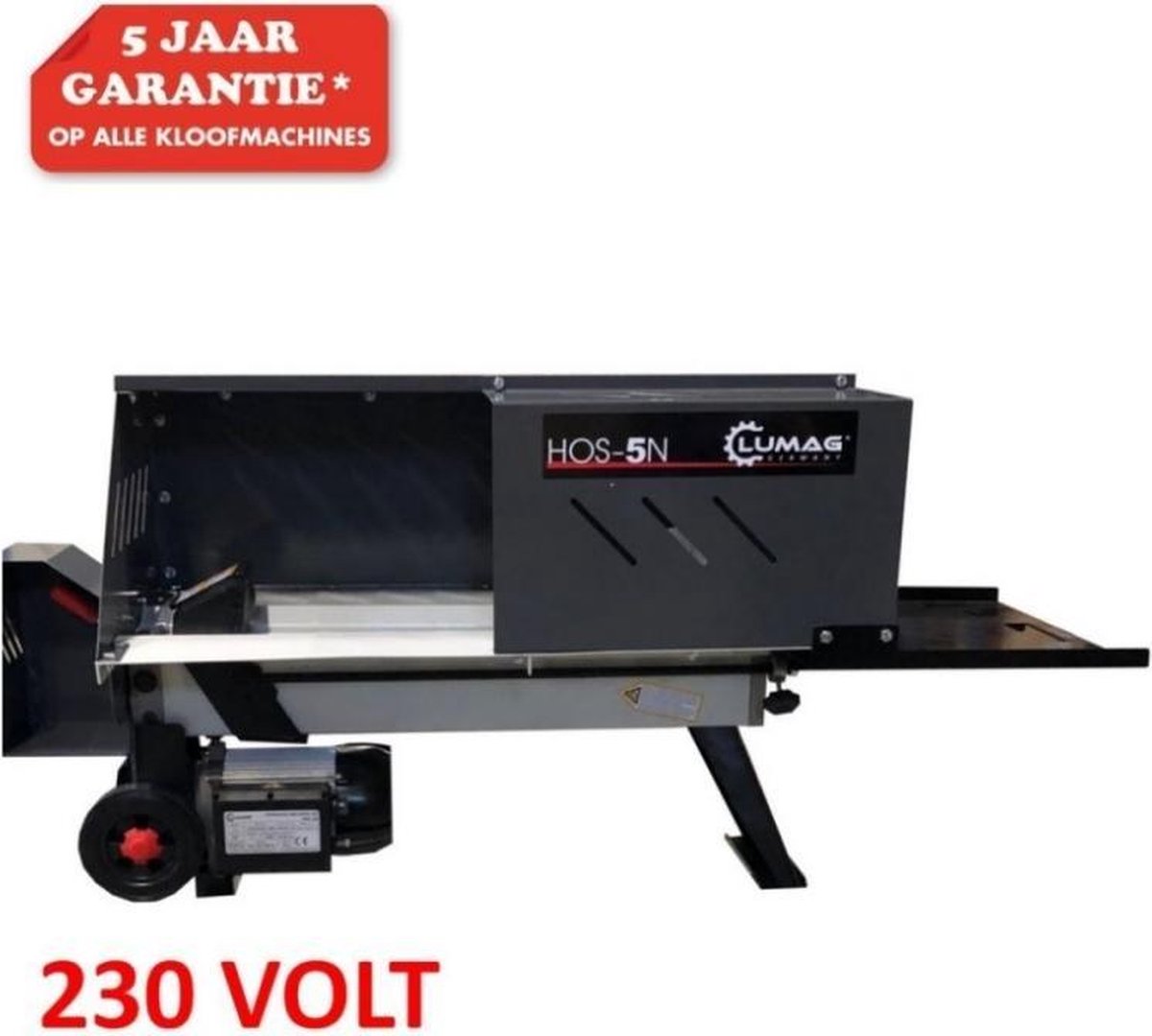 LUMAG houtklover 5 ton (HOS5N)