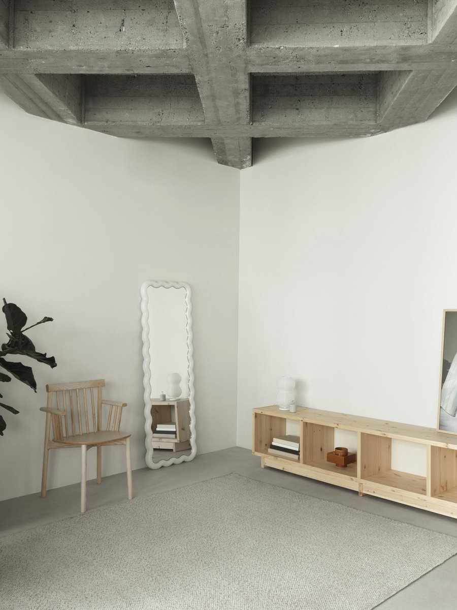 Normann Copenhagen Illu Spiegel Met LED Verlichting 160x55