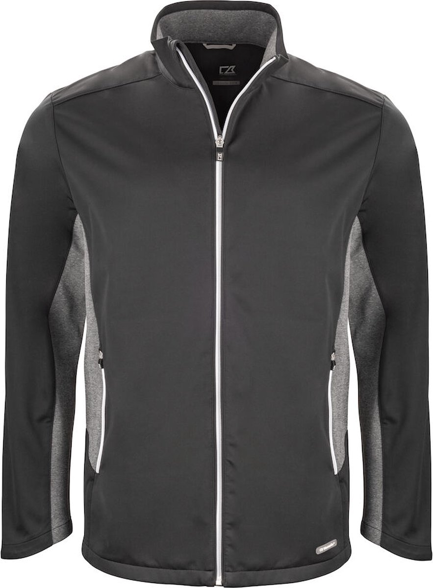 Cutter & Buck 351458 Navigate Softshell Jacket Men - Zwart - 3XL