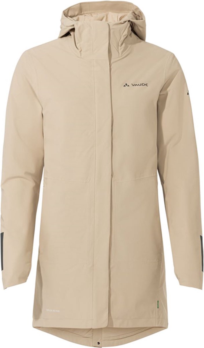 VAUDE dames winterjas Padded Parka II, Maat 38, MTB jas, Wielrenkleding