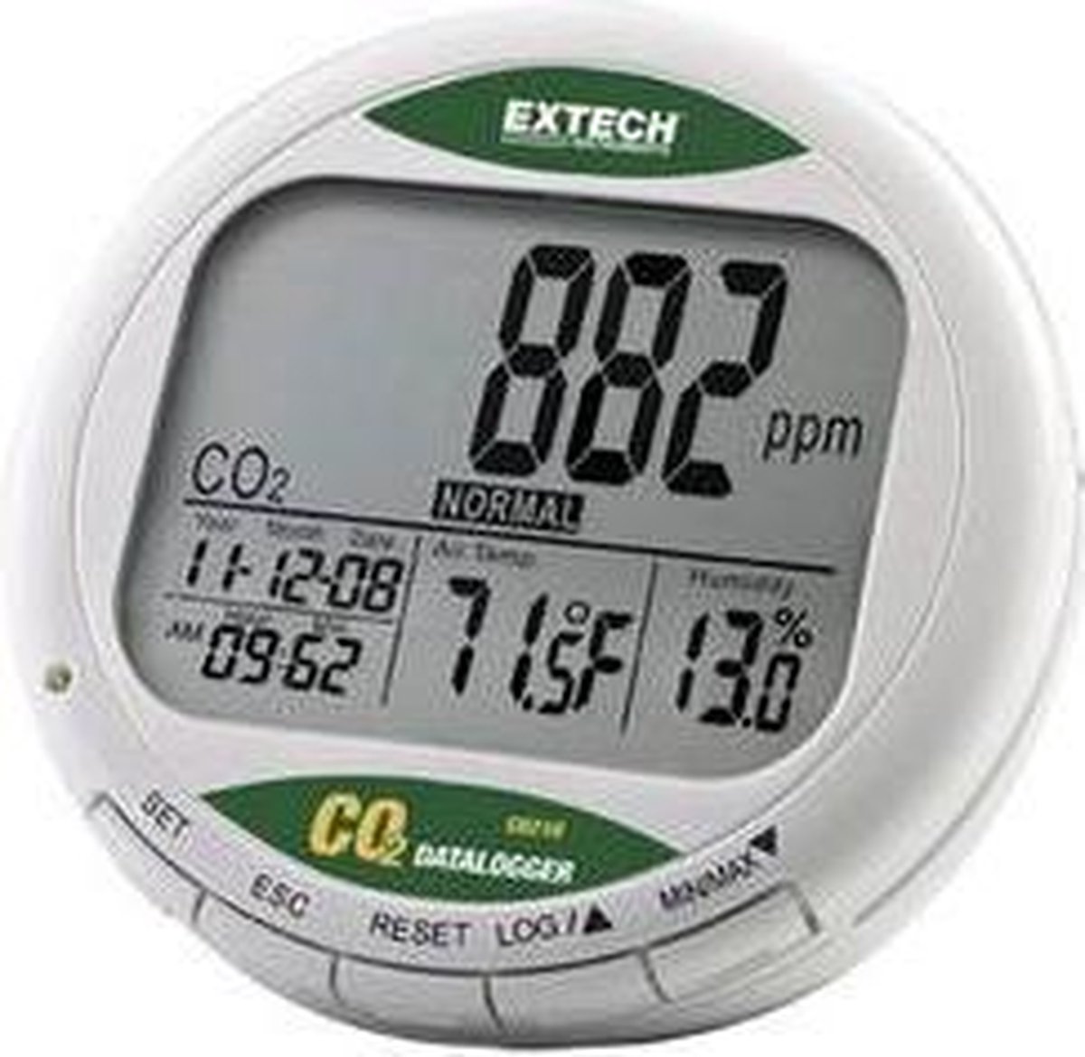 Extech CO210 Kooldioxidemeter 0 - 9999 ppm