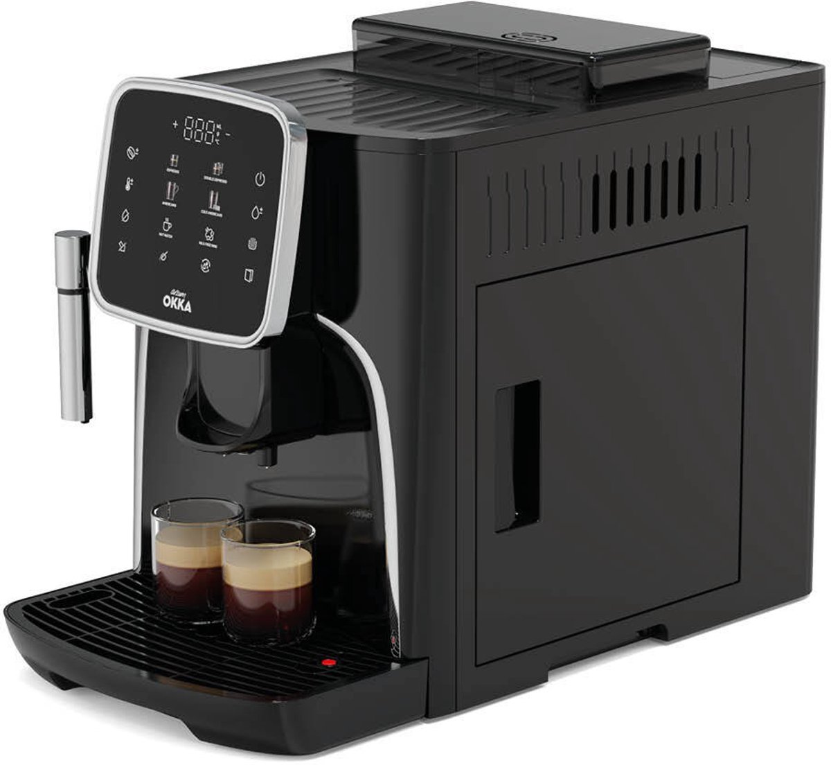 arzum OK0030-0500 Koffiezetapparaat Chroom Met melkopschuimer