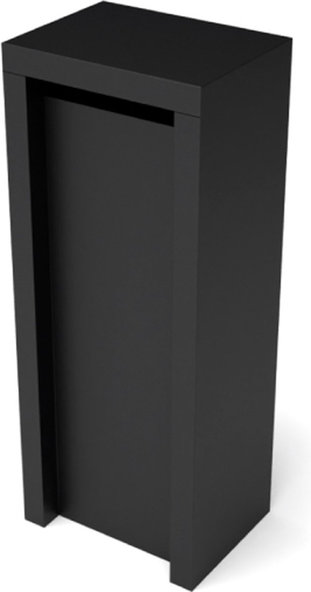 Brievenbus Litru Zwart - Geroba