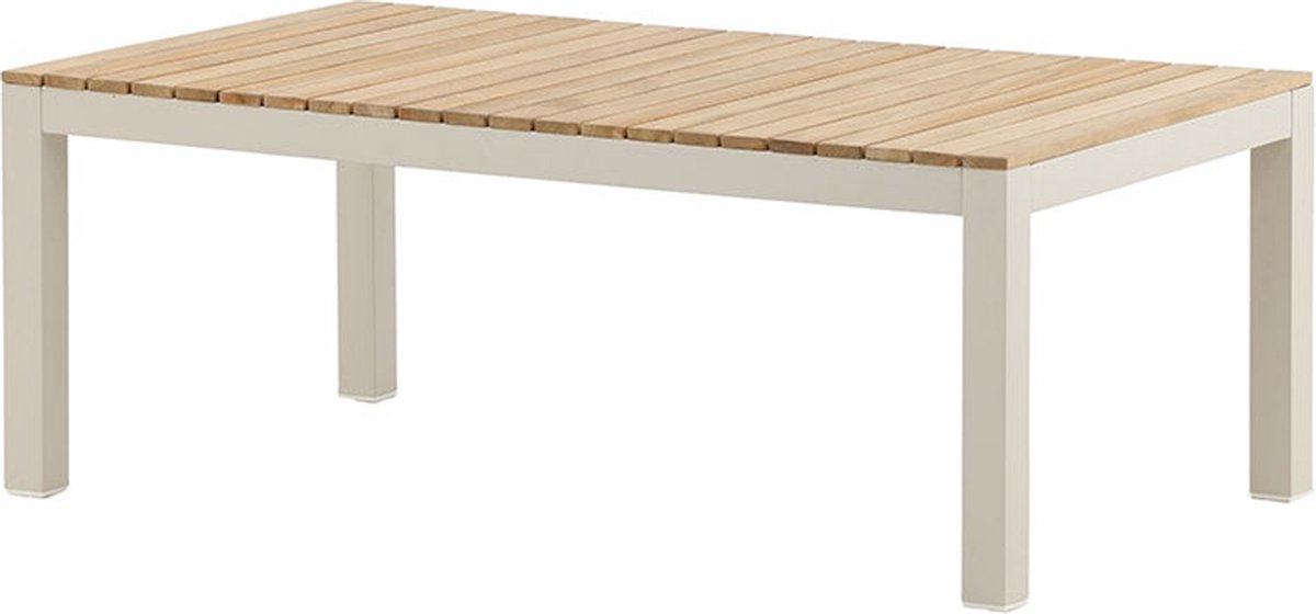 Nest outdoor Milena aluminium tuin salontafel beige - 120 x 70 cm