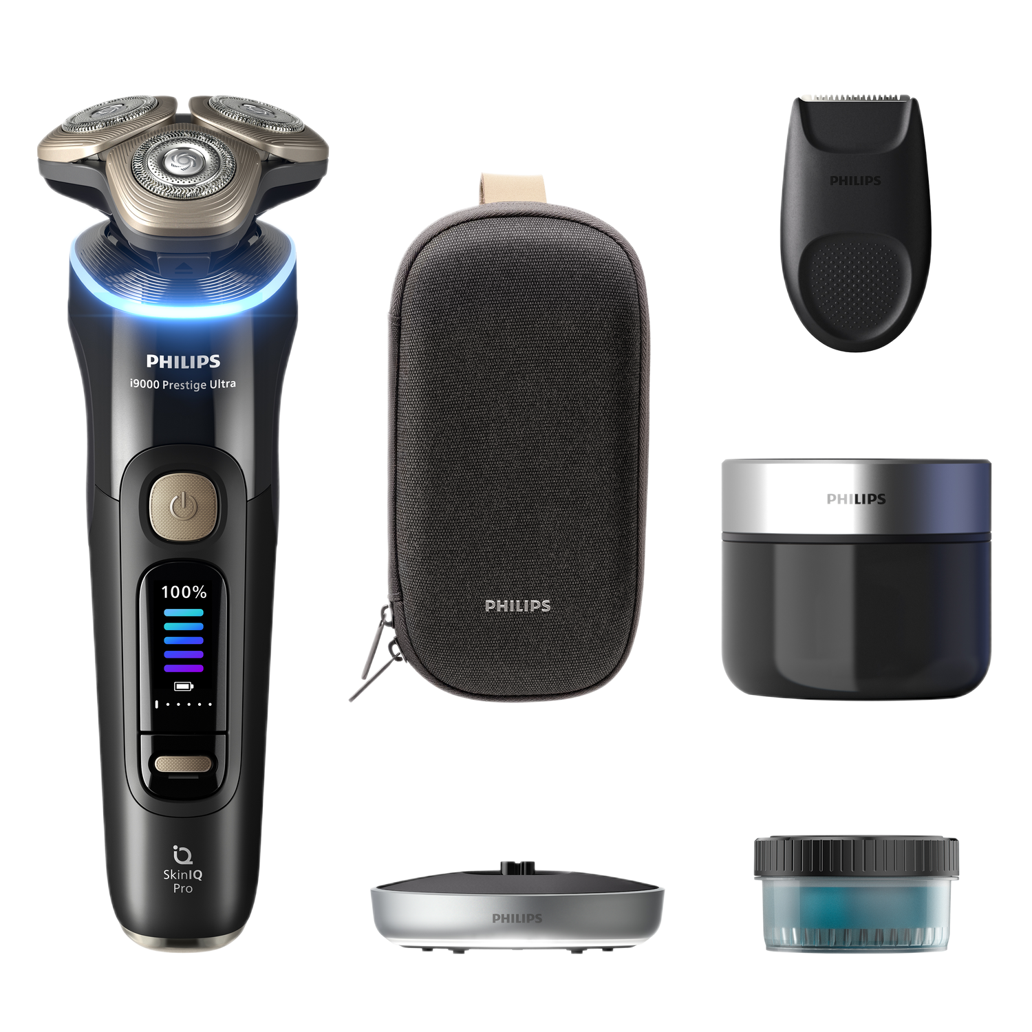 Philips Shaver I9000 Prestige Ultra Wet&dry Xp9400/31 Scheerapparaat Zwart