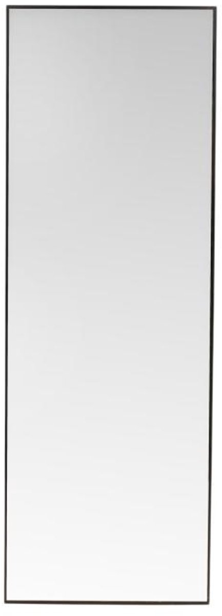 Svea - Rosa rechthoekige spiegel - 67 x 193 cm - zwart