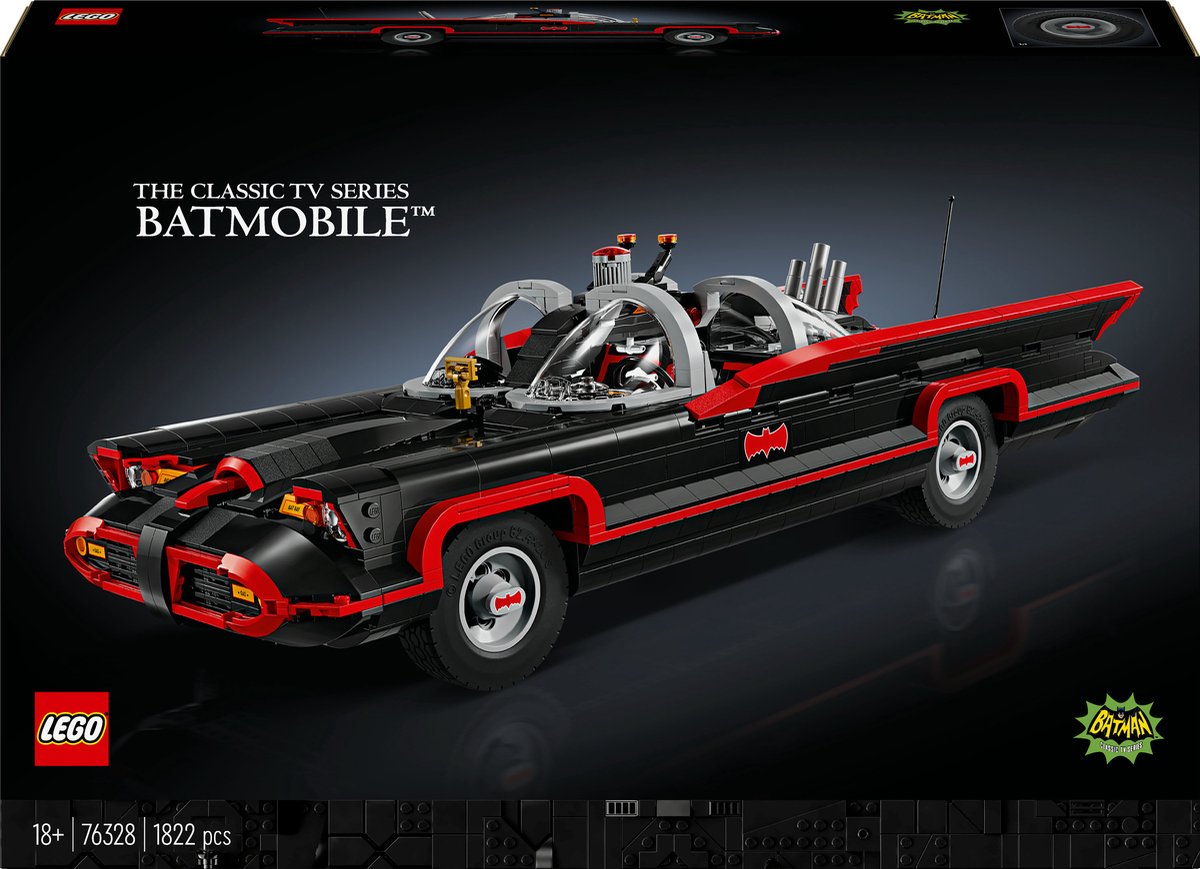 Batman: de klassieke tv-serie Batmobile