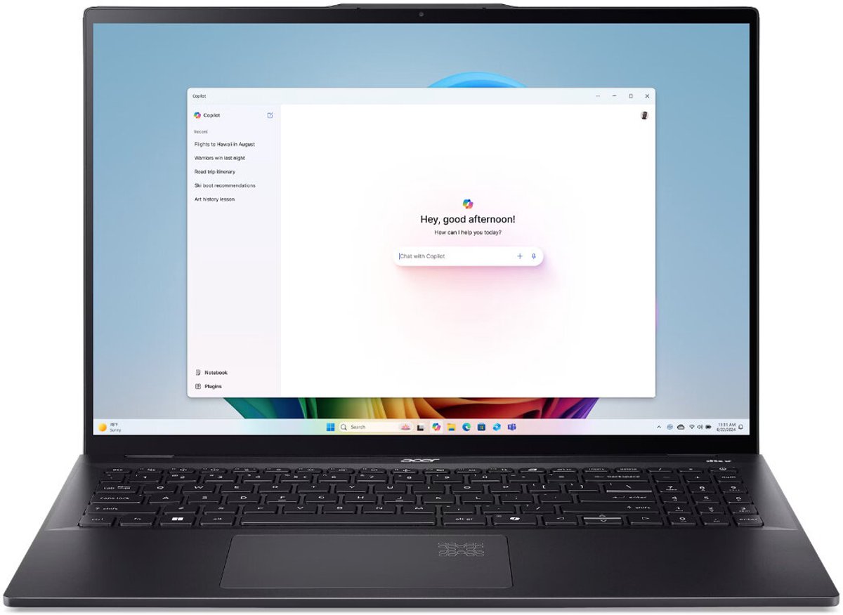 Acer Swift 16 AI SF16-51-77YL laptop