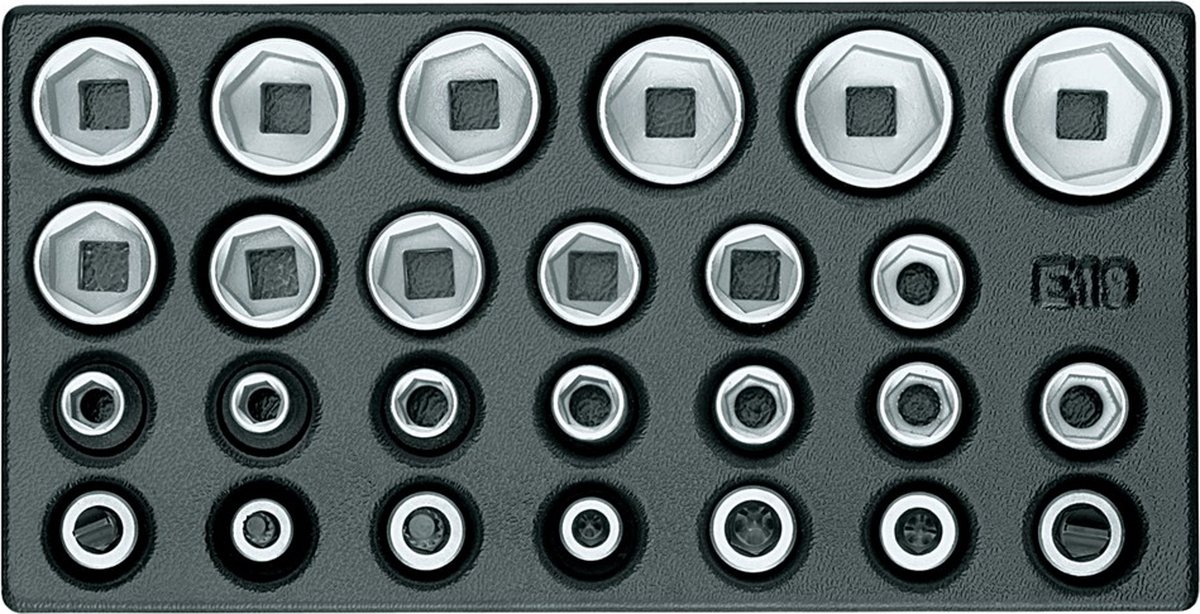 Gedore Dopsleutelset 1/2" in module - 1733109