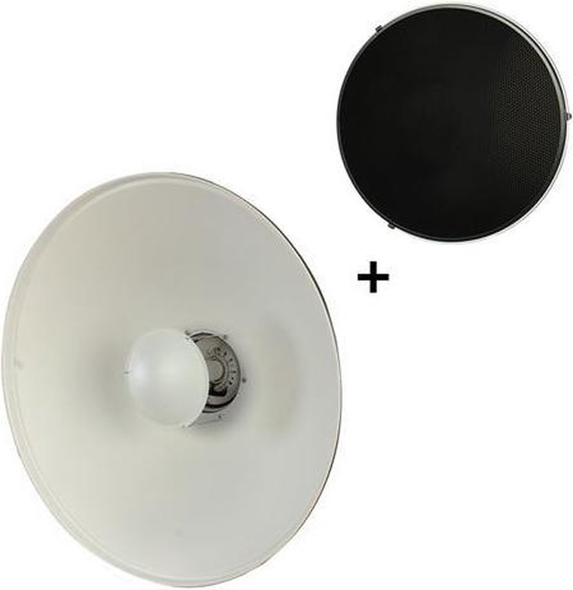 StudioKing Beauty Dish Wit SK-BD550W 55 cm voor Falcon Eyes