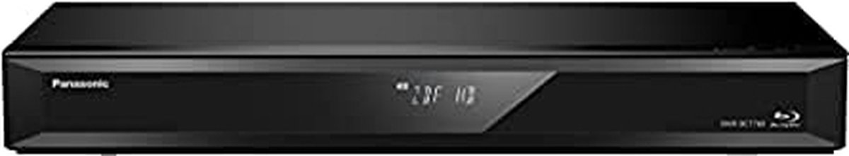 Panasonic DMR-BCT760AG Blu-ray-speler met harde schijfrecorder 500 GB 4K Upscaling, CD-speler, High-Resolution Audio, Twin-HD DVB-C tuner, WiFi Zwart