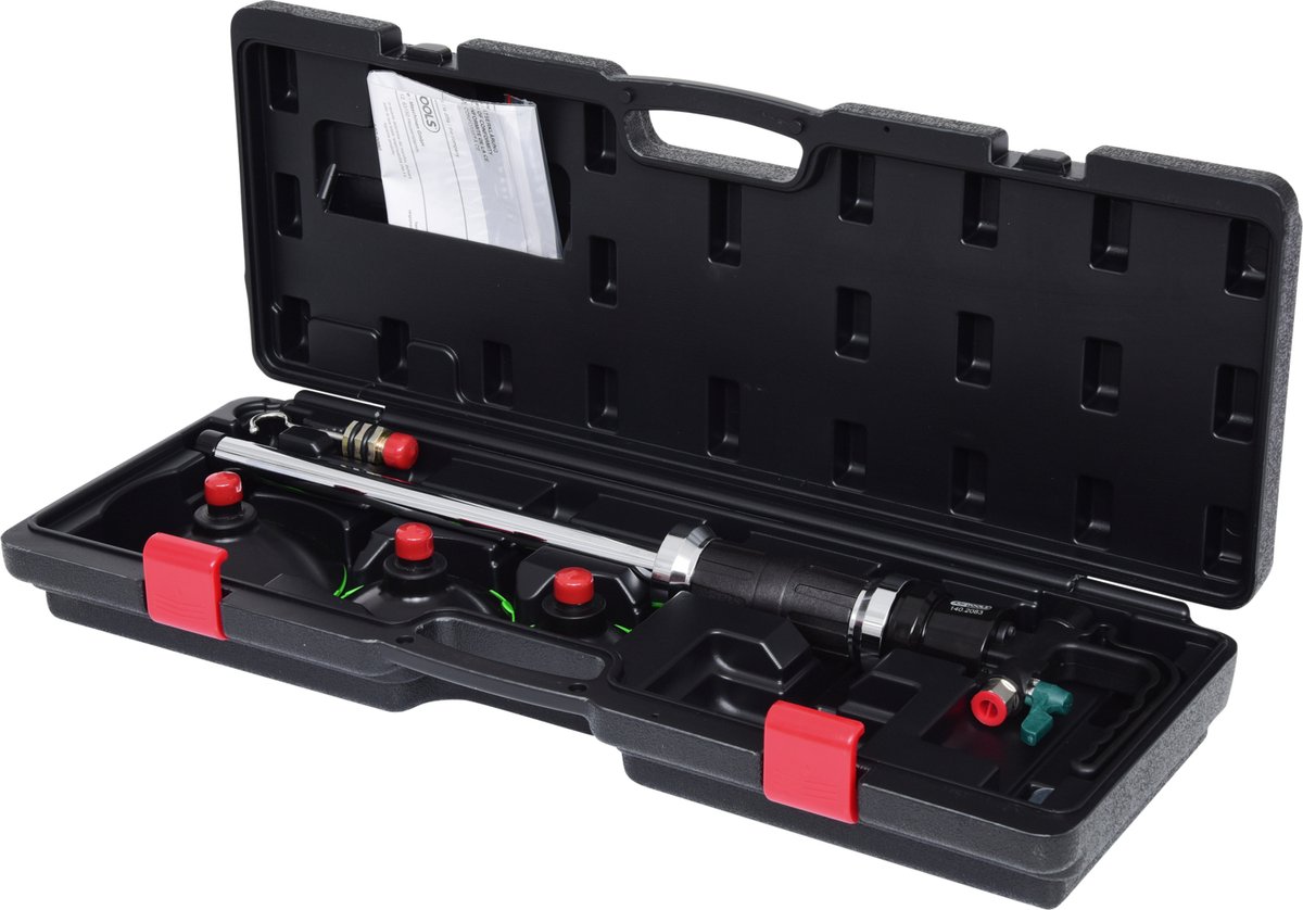 KS Tools 140.2080 Persluchtuitbeulhamer-set, 5-delig