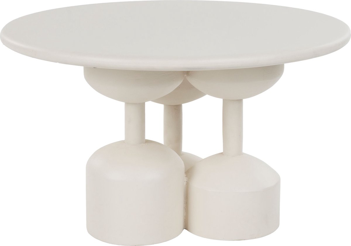 Housecraft Living Dec Bijzettafel Rond 55 cm Beige